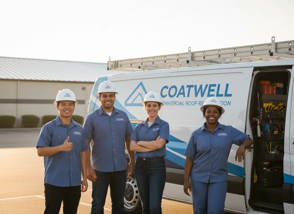 Commercial roof coating company in Mims, FL